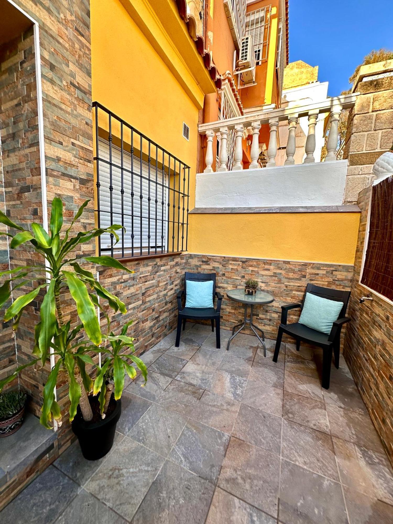 말라가 The House In Toquero Solarium Views To The Alcazaba 빌라 외부 사진