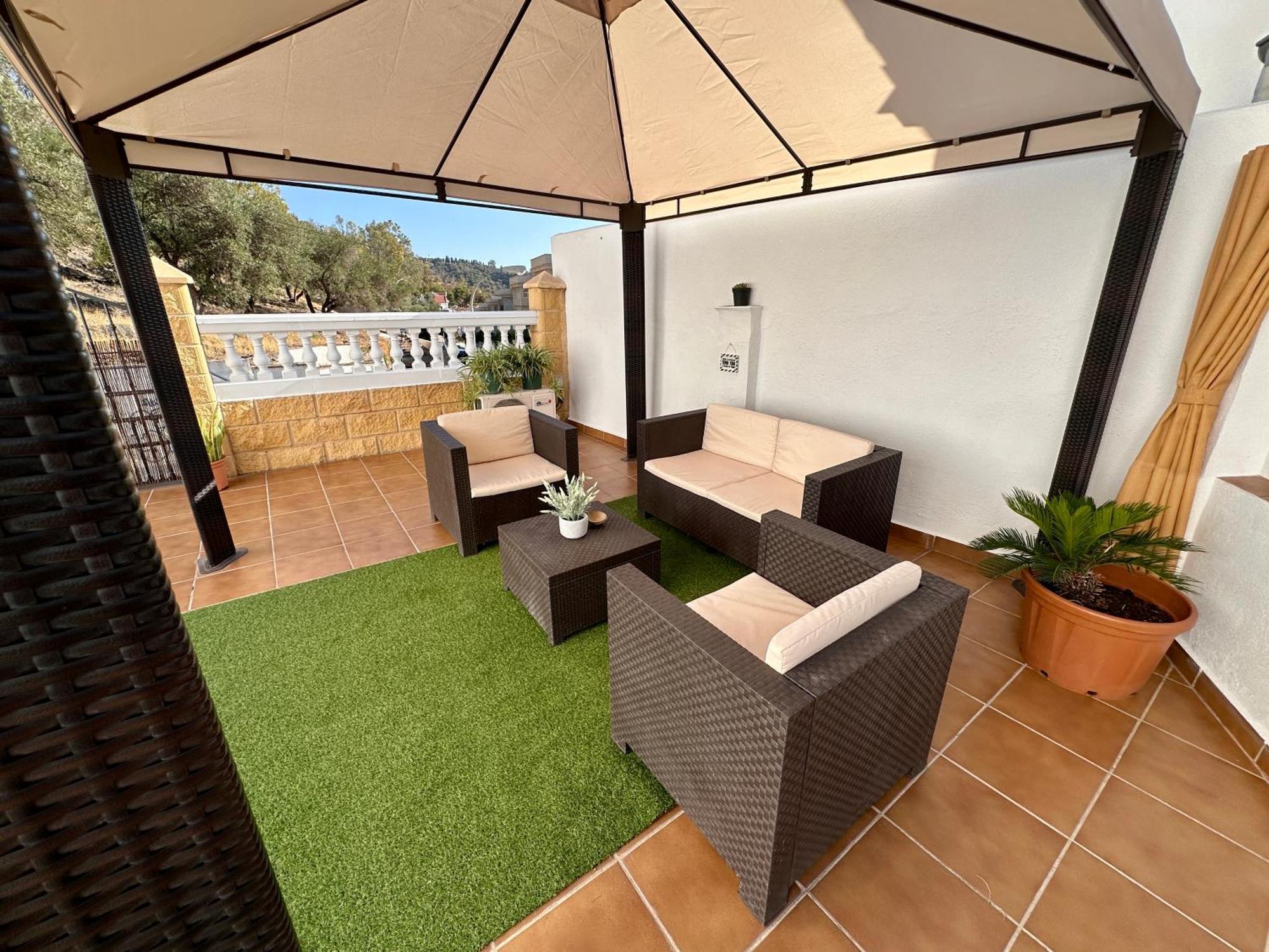 말라가 The House In Toquero Solarium Views To The Alcazaba 빌라 외부 사진