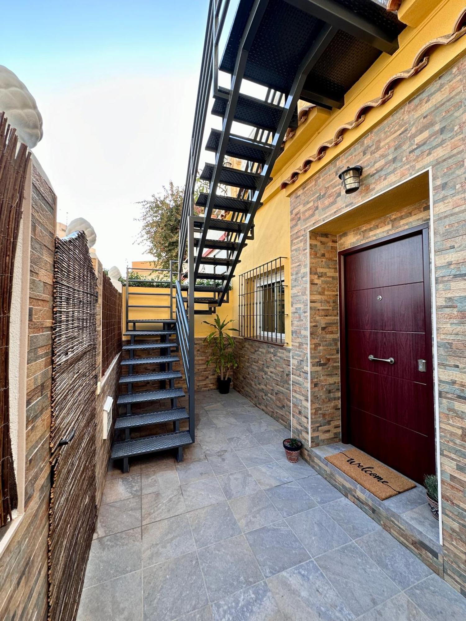 말라가 The House In Toquero Solarium Views To The Alcazaba 빌라 외부 사진
